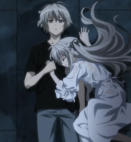 Создать мем: yosuga no sora одиночество на двоих, сора связанные небом, харука и сора