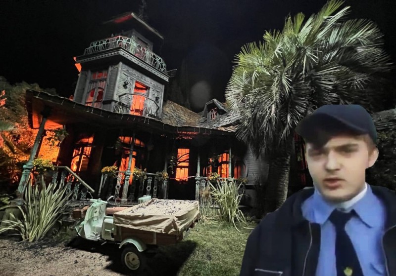 Create meme: The Haunted Mansion 2023, Phantom manor Disneyland, The haunted mansion