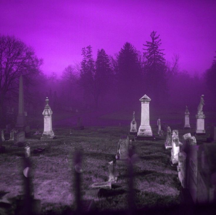 Create meme: purple photos, cemetery aesthetics, dark photos