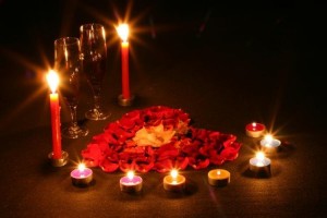 Create meme: candle, romantic relationship, love