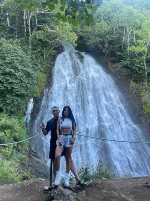 Create meme: giant waterfall, giant waterfall Abkhazia, Abkhazia waterfall