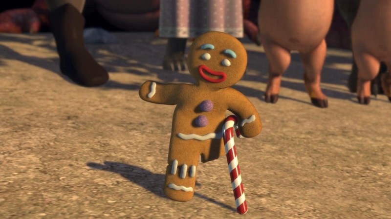 Create meme: gingerbread from shrek, gingy Shrek, The Gingerbread man from Shrek