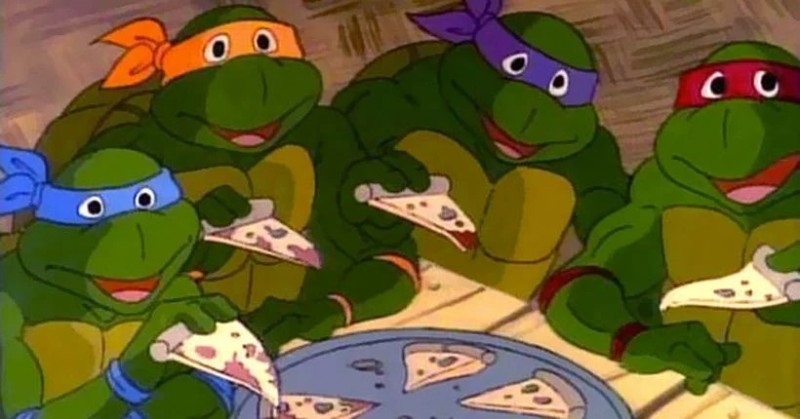 Create meme: Teenage Mutant Ninja Turtles animated series Pizza, teenage mutant ninja turtles 1987 1996, Michelangelo The Teenage Mutant Ninja Turtles 1987