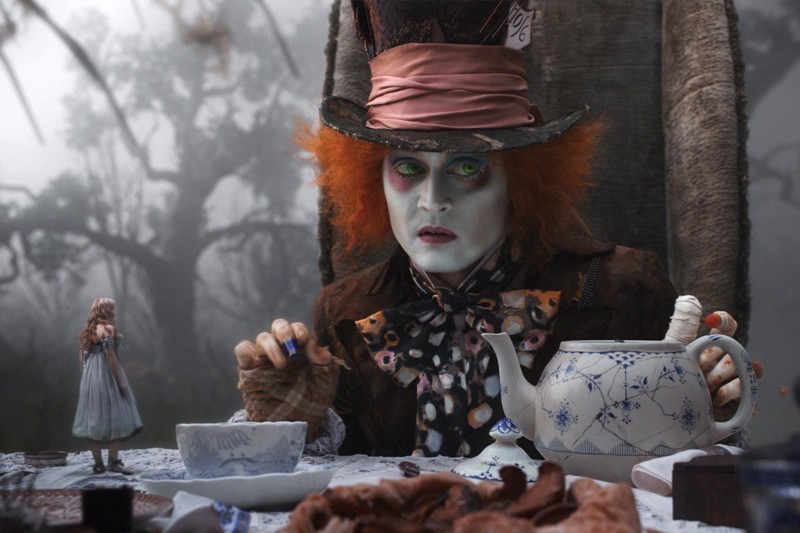 Create meme: The hatter alice in Wonderland, Alice in Wonderland , Alice the hatter in the country