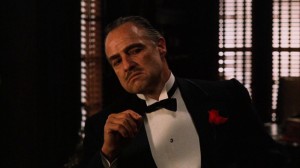 Create meme: Mario Puzo the godfather, Marlon Brando the godfather, don Corleone