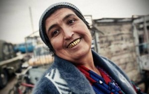 Create meme: Gypsies with gold teeth, Gypsies
