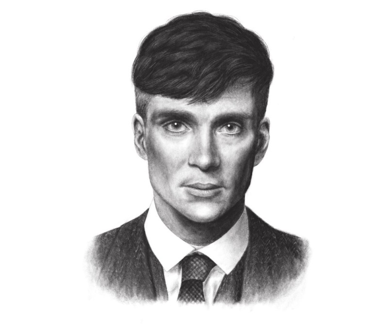 Create meme: thomas shelby portrait, Thomas Shelby in pencil, Thomas Shelby drawing