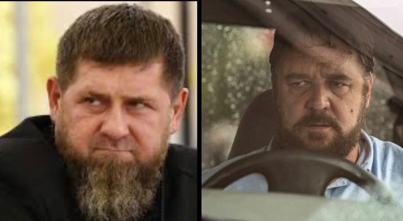 Create meme: the head of Chechnya , Russell Crowe 2020 The Furious, ramzan kadyrov 