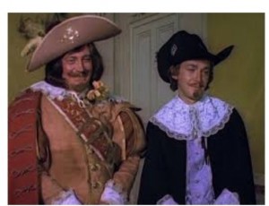 Create meme: The Musketeers, musketeer Aramis Starygin, the three Musketeers movie 1973 Rochefort