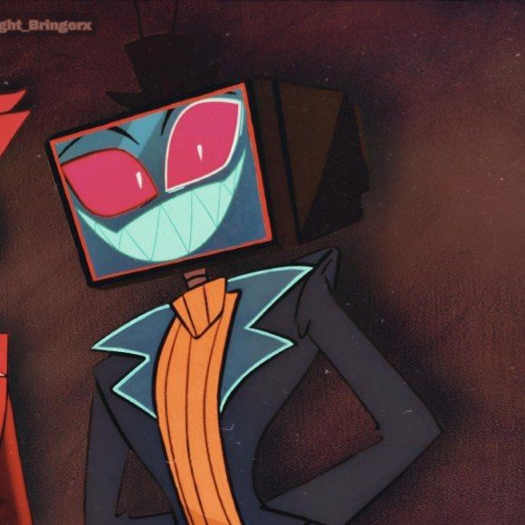 Create meme: The Hazbin Vox Hotel, characters hotel hazbin, Vox from the Khazbin Hotel