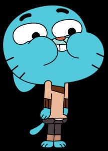 Создать мем: гамбол рэпер, amazing world of gumball, gumball watterson