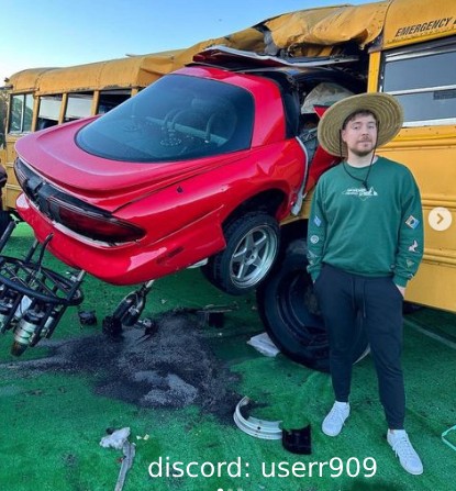 Create meme: Anton bizyaev, jimmy donaldson, Corvette accident