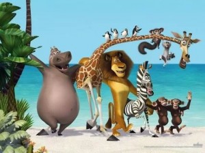 Create meme: the characters from Madagascar, madagascar 3, new York picture Madagascar