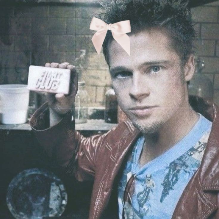 Create meme: Brad Pitt Tyler, brad pitt fight club, brad pitt Tyler Durden