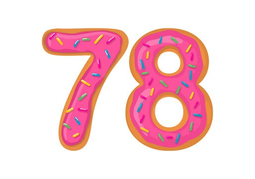 Create meme: figure 8, the number 8 is beautiful, donut-style letters