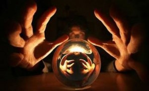 Create meme: prediction, the removal of damage, pictures magic ball in hands