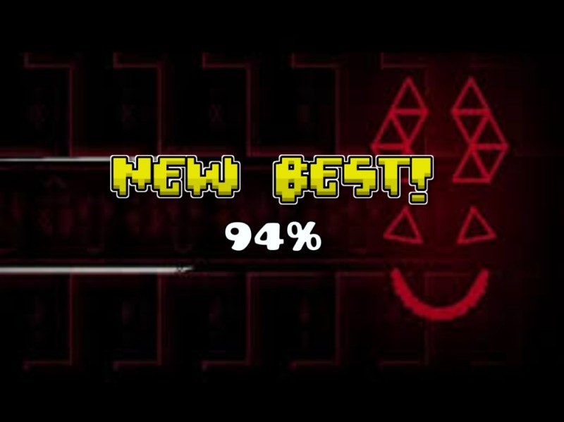 Создать мем: extreme demon geometry dash, игра geometry dash, bloodbath geometry dash 100