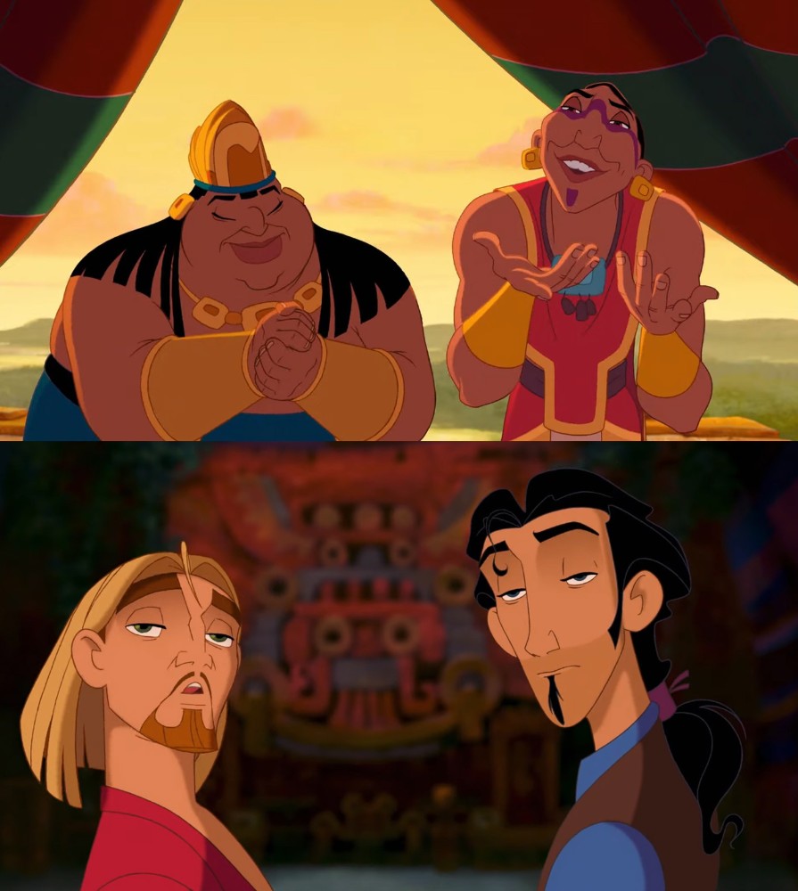 Create meme: the road to el dorado meme, the road to el dorado miguel and tulio, The road to El Dorado characters