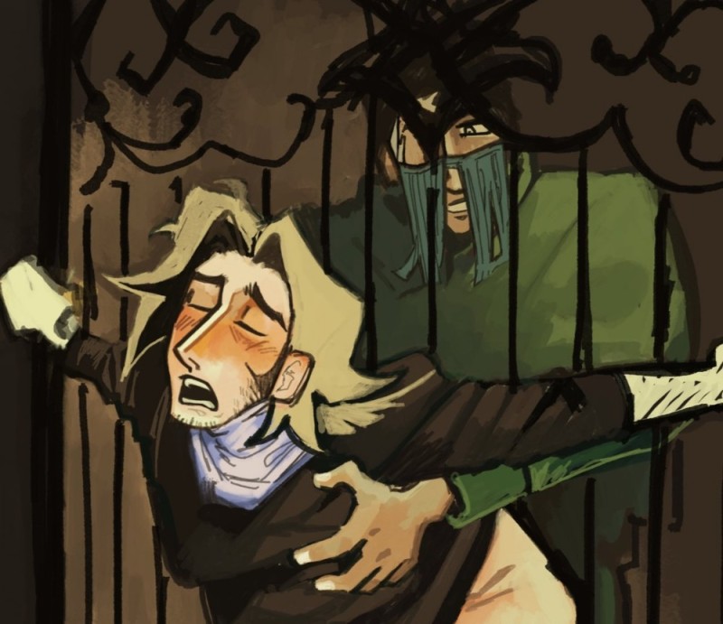 Create meme: Lucius Malfoy and Severus Snape art 18, Lucius Malfoy and Severus Snape, Pikowaru Yaoi