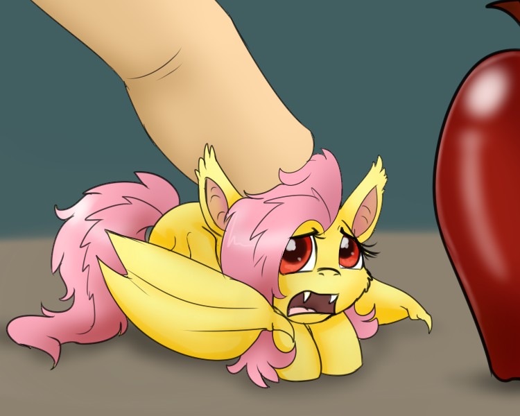 Create meme: Fluttershy batpony, Fluttershy the vampire, Fluttershy Vampire R34