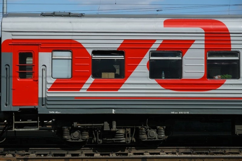 Create meme: branded passenger train, Russian railways passenger cars, omsk train