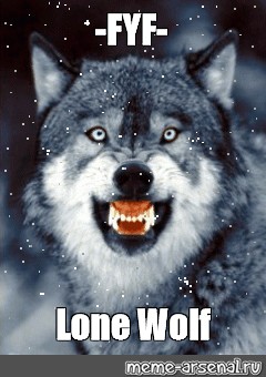 angry wolf meme blank