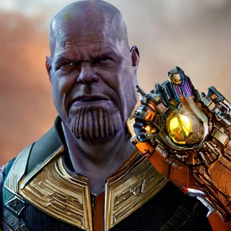 Создать мем: thanos snap, танос мстители, танос лицо