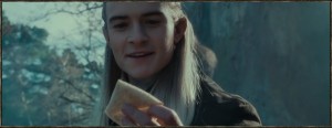 Create meme: Legolas and the lembas bread, lembas bread Lord of the rings, the hobbit Legolas