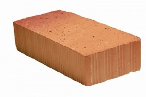 Create meme: brick ordinary solid