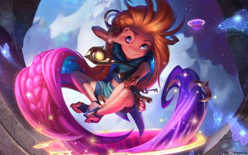 Create meme: zoey league of legends, zoey lol, zoey league