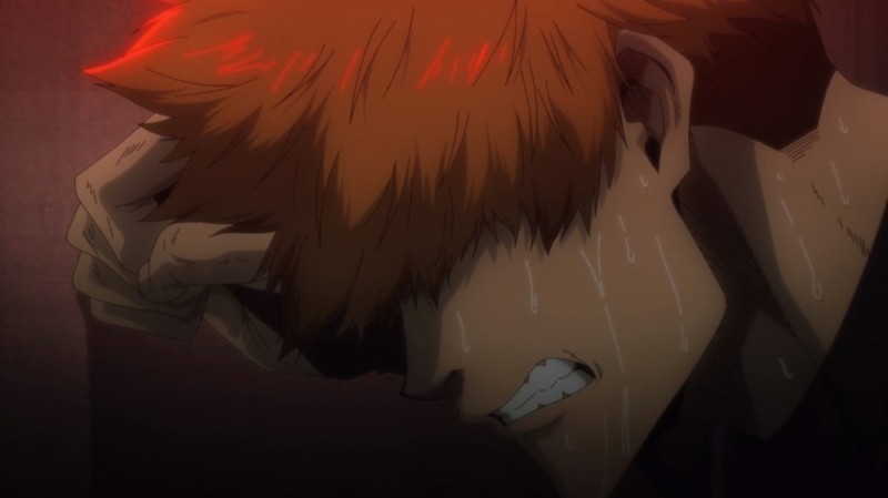 Create meme: Rensuke Kunigami, Ichigo is crying, ichigo Kurosaki screenshots