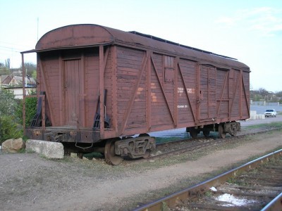 Create meme: covered wagon 50-60 tons, covered carriage, railway car