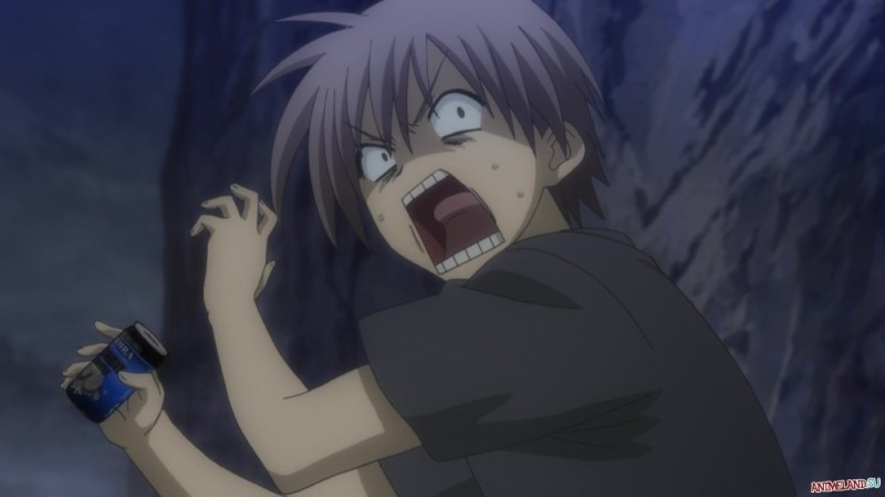 Create meme: scared face anime, anime fear, anime meme fright