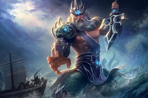 Create meme: Smythe Wallpaper, arts Poseidon Smythe, Poseidon in smite