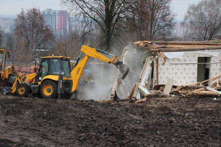 Create meme: demolition , the demolition of the house