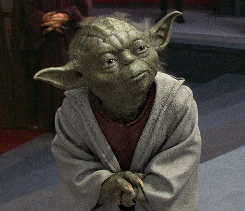 Create meme: star wars episode 5 yoda, star wars Yoda, Star wars footage of Yoda