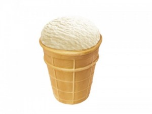 Create meme: ICE cream, print waffle cone, creme brulee ice cream in a Cup in green