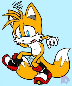 Create meme: fox, tails, tails sonic
