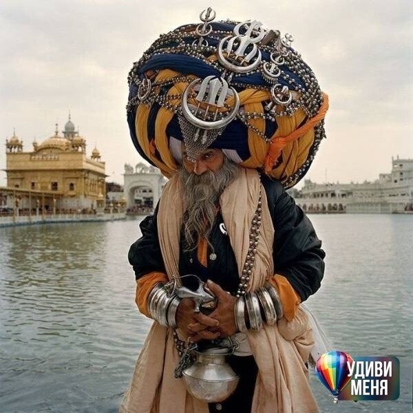 Create meme: The Sikh turban, Sikh warriors in India, Avtar Singh Mauni