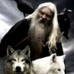 Create meme: Freki Scandinavian mythology, Every wolf has a skin, but not every one, wolves of Odin