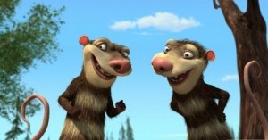 Create meme: two possum from ice age, the possums from ice age, the possums from ice age