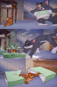 Create meme: Tom and Jerry meme template, meme of Tom and Jerry, Tom and Jerry cartoon