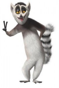 Create meme: lemur Madagascar