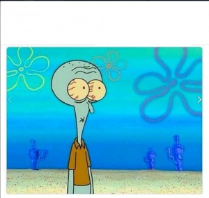 Create meme: squidward meme, sponge Bob square pants, squidward