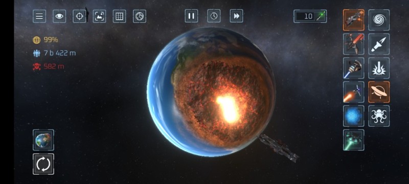 Create meme: solar smash, secret planets in solar smash, planet destruction simulator