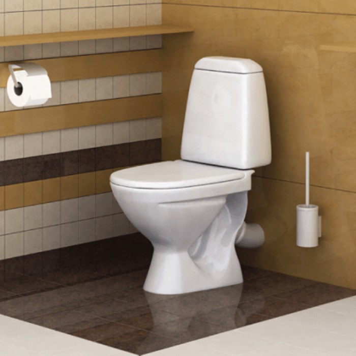 Create meme: outdoor toilet , WC CD , toilet bowl compact standard