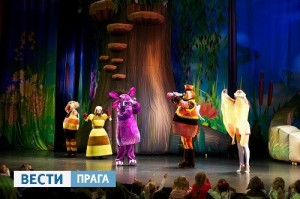 Создать мем: детский спектакль фото, спектакль "новогодние приключения лунтика", лунтик конгресс центр