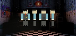 Create meme: five nights at Freddy's, five nights at Freddy's 2, Freddy minecraft