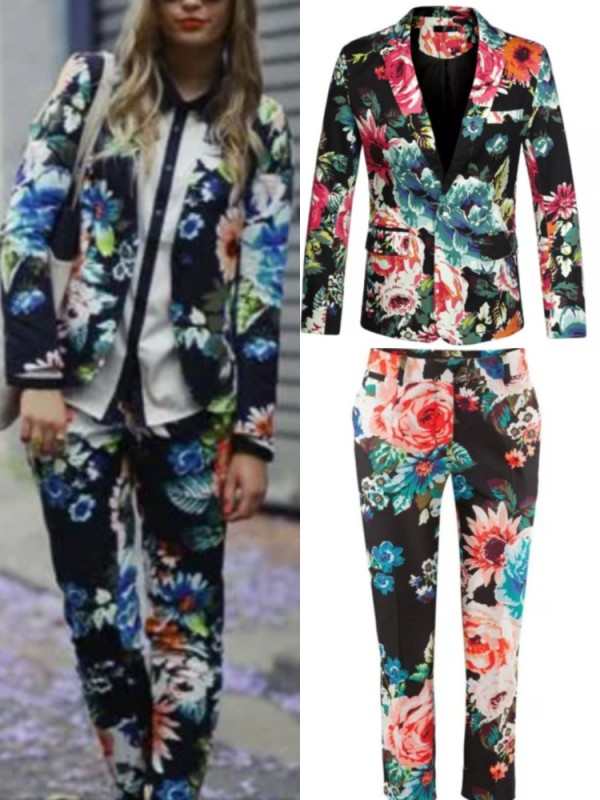 Create meme: fashion , clothing style, a suit with a print