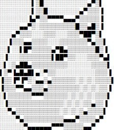 Create meme: Japanese crossword, ascii art, Dogs Screen
